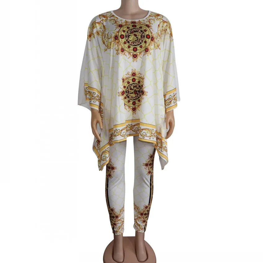 2019 Новый Африканский принт эластичный Базен мешковатые брюки рок стиль Дашики