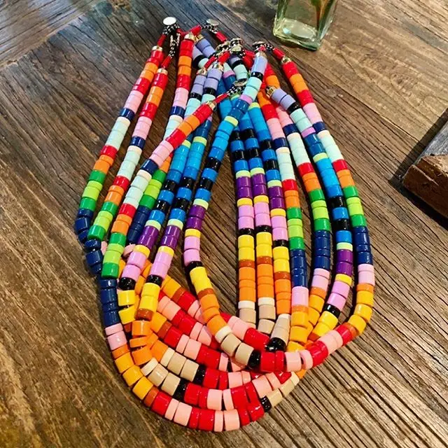 Богемные Бохо эмаль RA biziuteria collares de moda ювелирные бусины ожерелье цепочка Корренте Готический воротник гето ожерелья