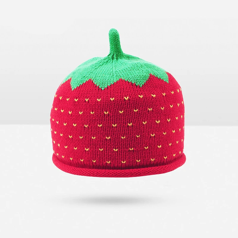 Детская шапка с рисунком Милые хлопковые шапки для новорожденных Детские ручной