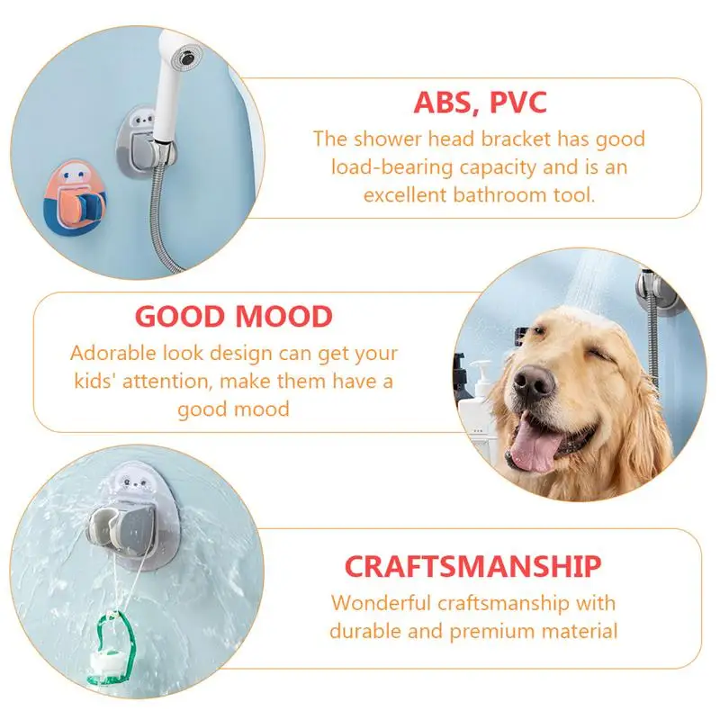 2 шт. насадки для душа кронштейны без ударов держатели ручные душевые