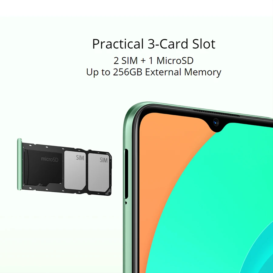Realme C11 RMX2185 6 5 ''в виде капли воды Global 2 Гб оперативной памяти 32 встроенной