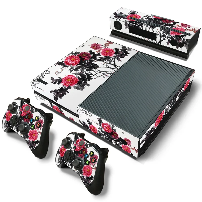 Новый дизайн для Xvbox one Наклейка на консоль и наклейка с 2 контроллерами XvBOX ONE