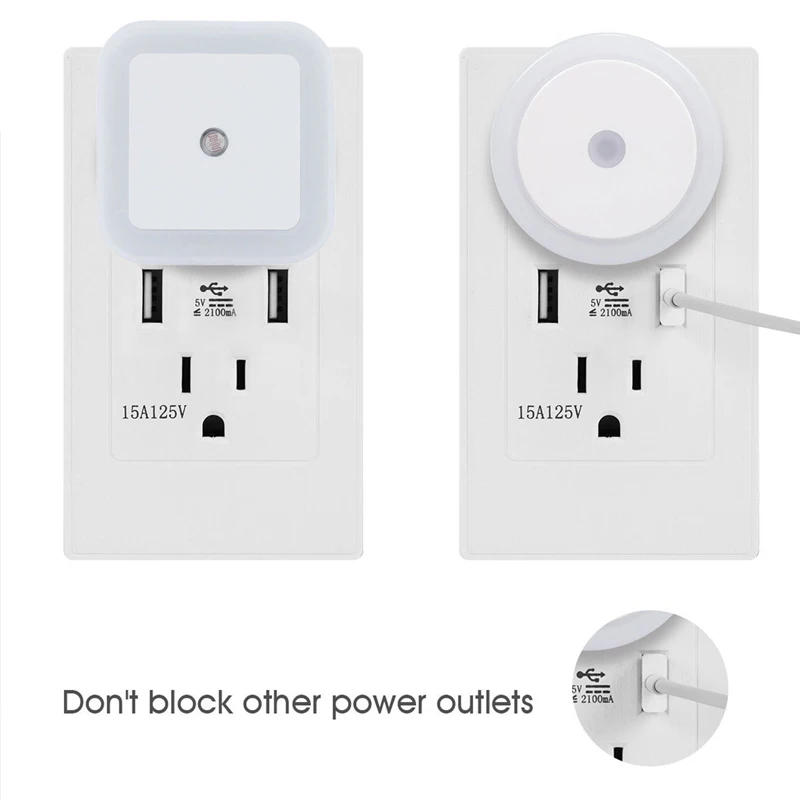 Сенсорный светодиодный ночник настенный светильник с подключаемыми контактами