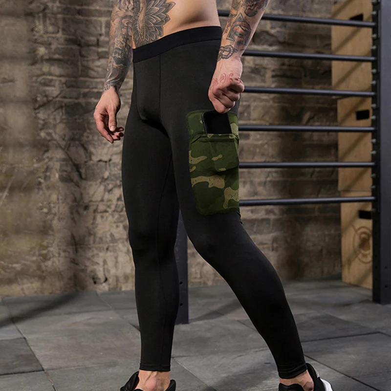 Мужские тренировочные трико для бодибилдинга фитнеса и бега с карманами новые