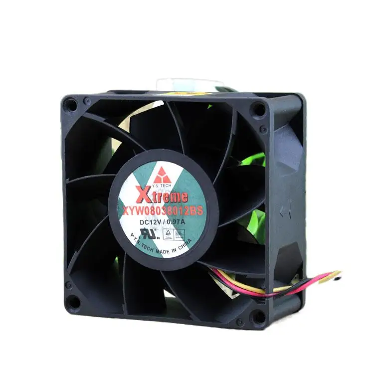

Wonsan y.s. Tech Xtreme XYW08038012BS 8038 12V 0.97A Cooling Fan