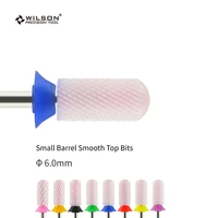 small barrel smooth top bit pink ceramic nail drill bit wilson precision tool