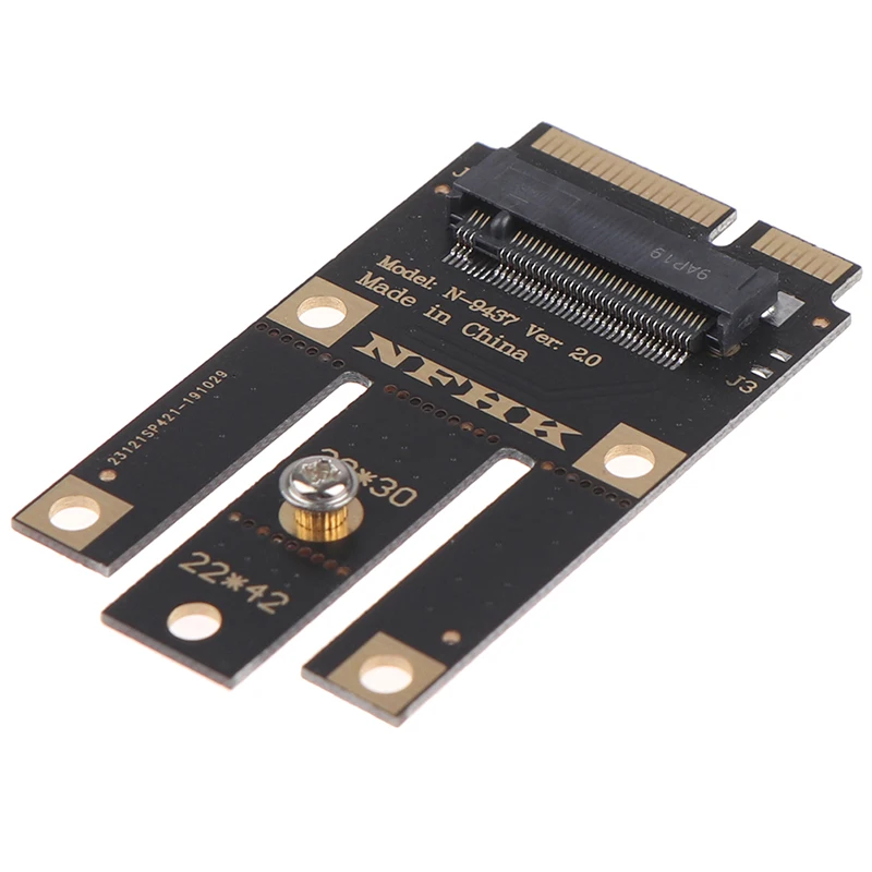 M.2 NGFF Key A + e Mini Pci Express адаптер для беспроводной карты Wi Fi|Компьютерные кабели и