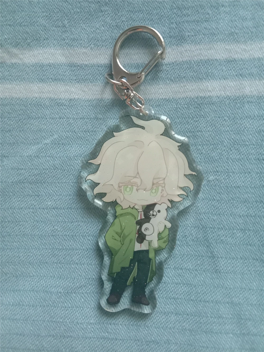 Danganronpa Hinata Hajime Nagito Komaeda косплей брелок двусторонний акриловая подвеска
