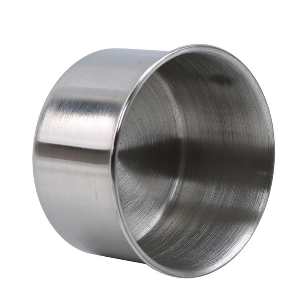 

3PCS Stainless Steel Cup Manicure Accessories Crystal Liquid Powder Container Cup Nail Art Tool