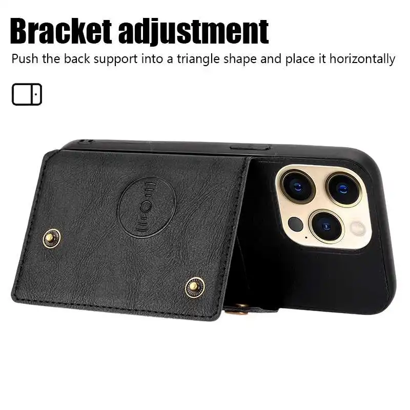 Fashion Multi Card Leather Case For Samsung Galaxy A02s A21s A70s A50s A30s A20s A10s Phone Cover | Мобильные телефоны и