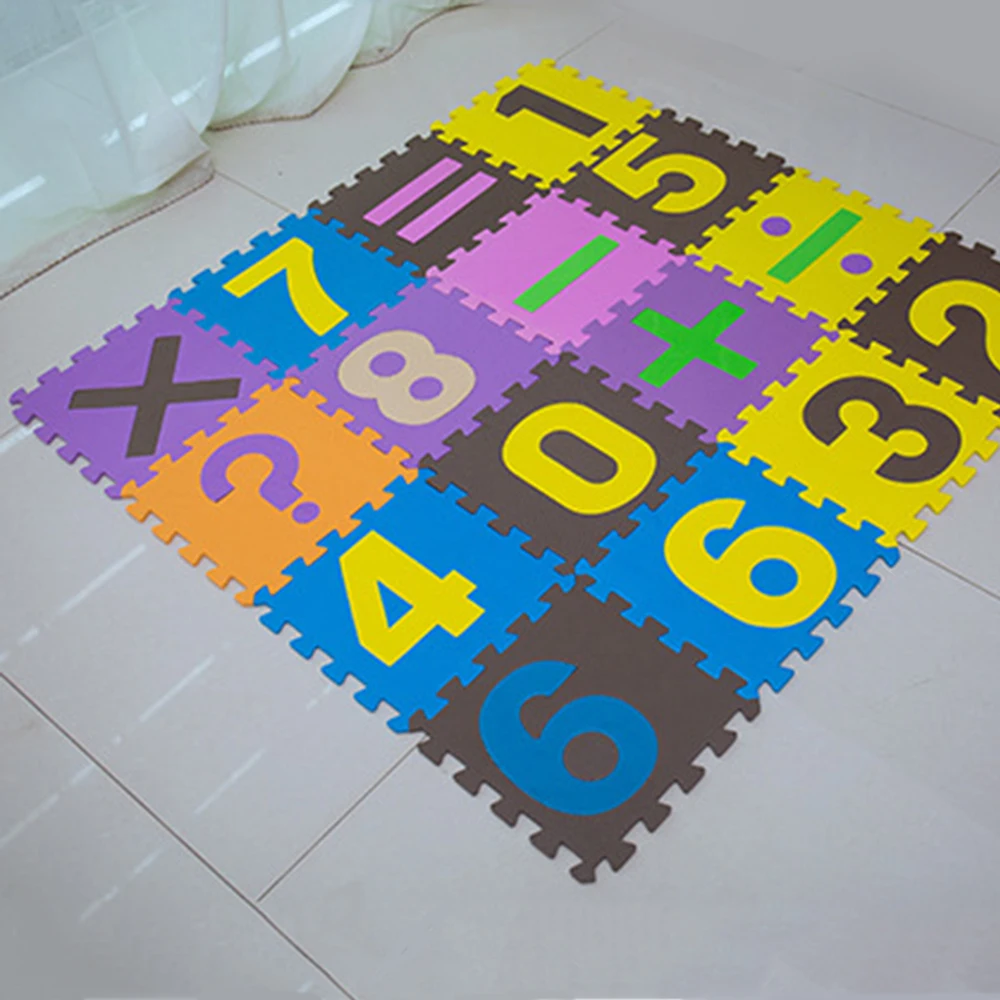 10 шт. ДЕТСКИЙ EVA пенопластовый игровой коврик детский ползающие коврики игрушки