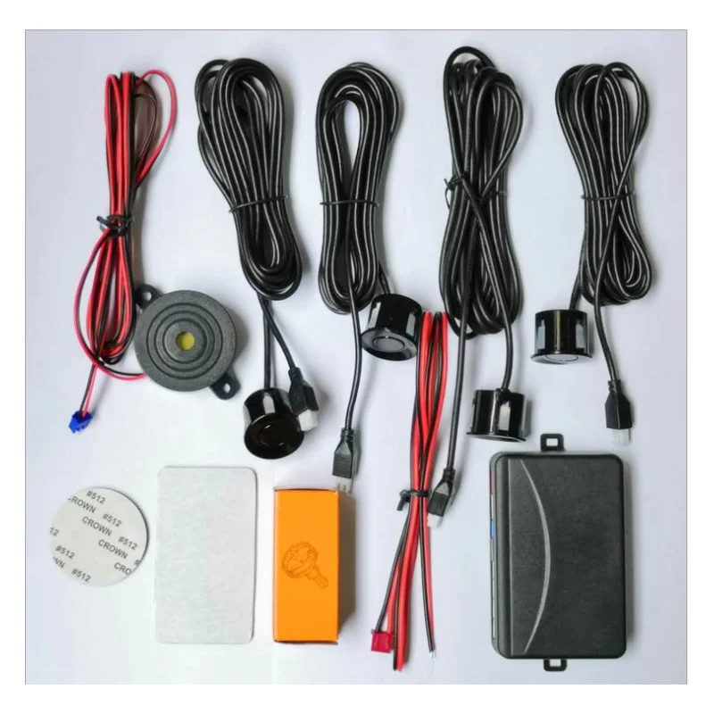 Автомобильный парктроник без дисплея с 4 датчиками парковочная система Smartour