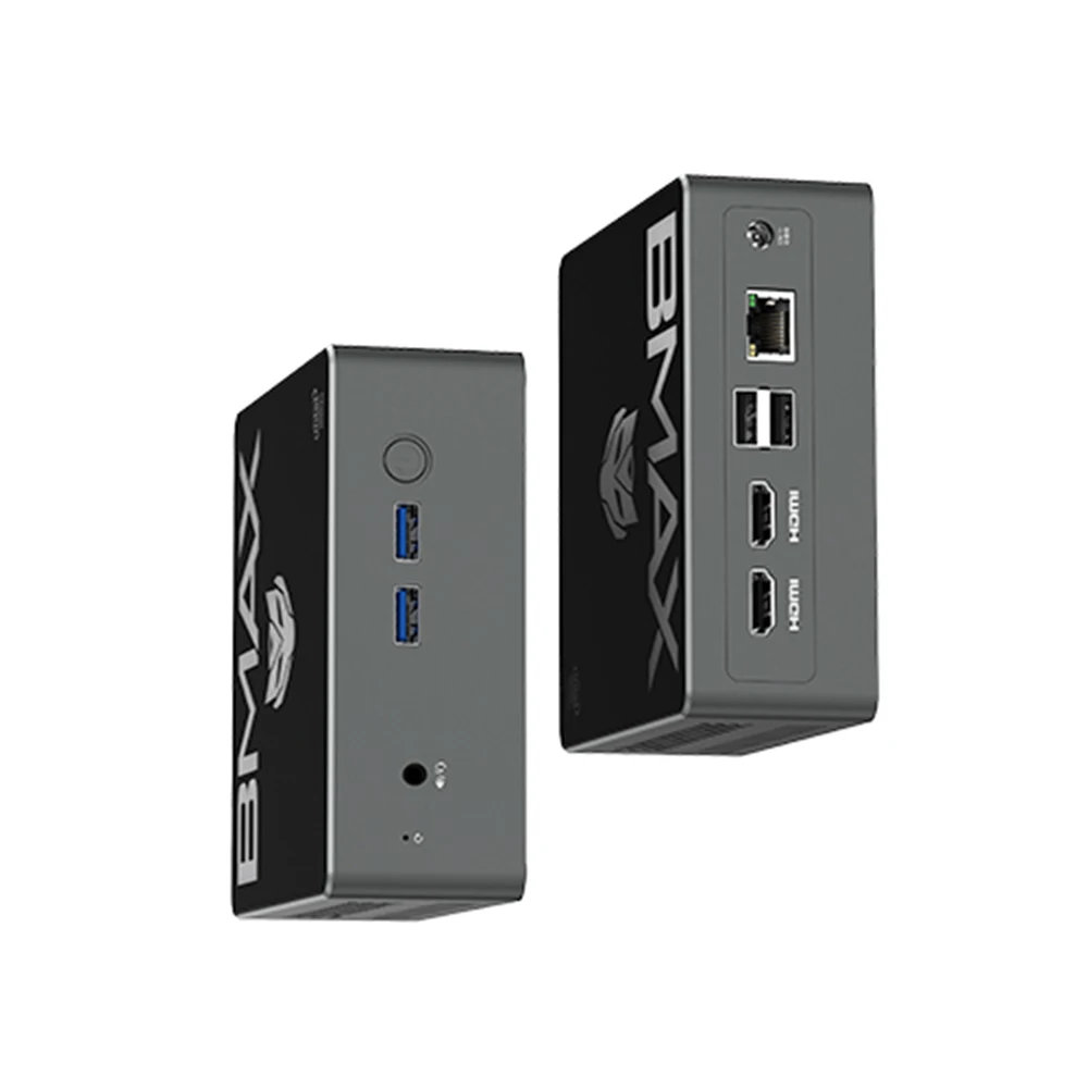 Мини-ПК BMAX B2 Windows 10 Intel N3450 8 ГБ LPDDR4 128 Гб SSD 2 4G Φ Wi-Fi BT4.2 настольный мини-ПК 4K