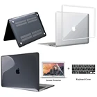 Чехол для ноутбука Macbook Air 13 A2337 A2179 2020 A2338 M1 Chip Pro 13 12 11 15 A2289 Новая сенсорная панель для Pro 16 A2141 прозрачный черный
