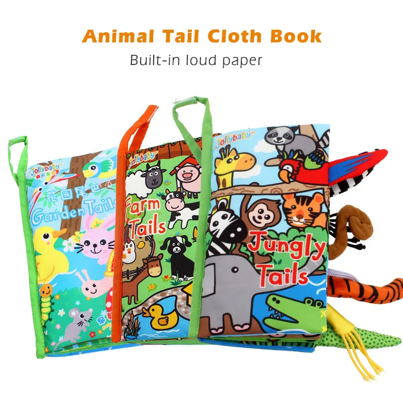 Новинка раннего образования головоломки из ткани 3D детские книги 0 3 лет игрушки с