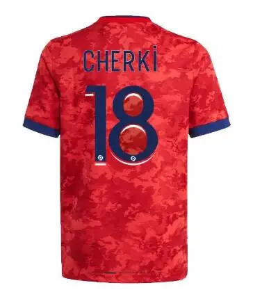 

New 2021 2022 LyonES Men Shirts Football Uniforms Olympique LyonnaisES OL TRAORE MEMPHIS AOUAR CHERKI BRUNO Adults Kids kit Tops