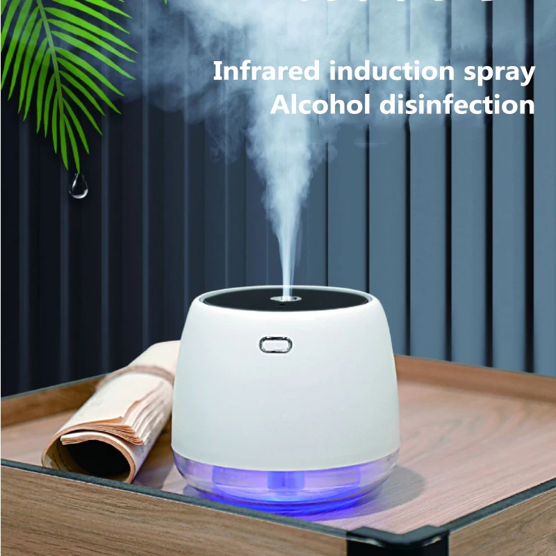 

180ml Automatic Smart Sprayer Induction Alcohol Sprayer Infrared Sensor USB Touchless Health Intelligent Soap Dispenser Dropship