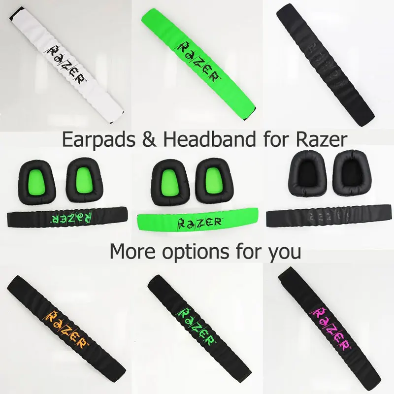 Высококачественные амбушюры и повязка на голову Combo для Razer Electra мягкие наволочки