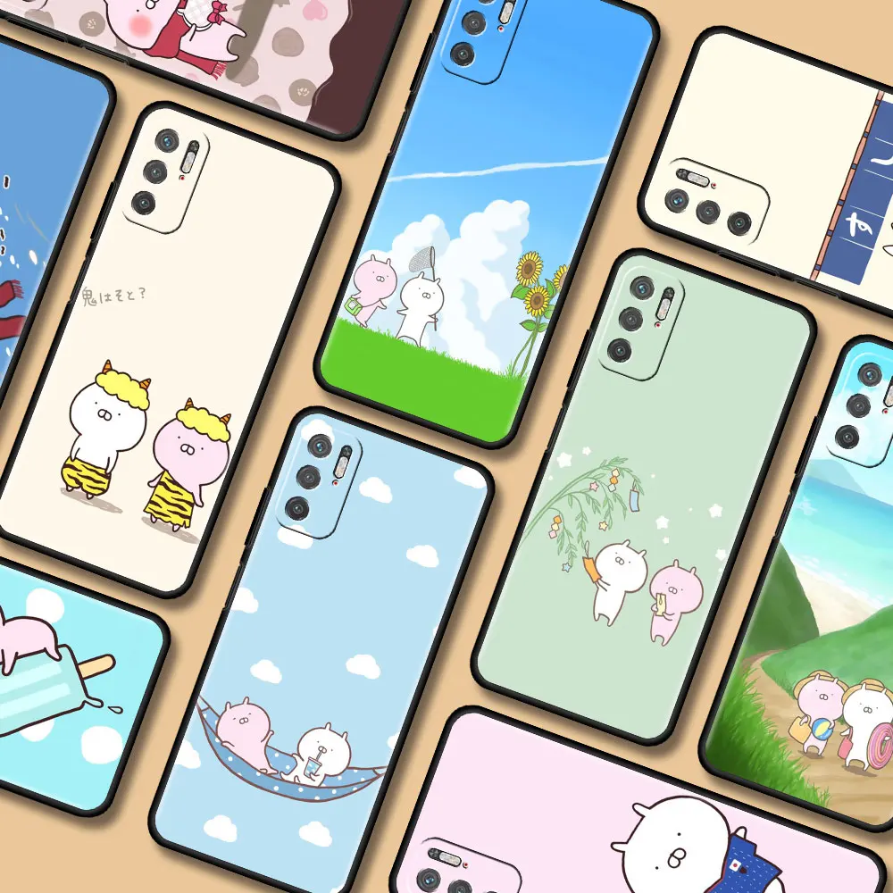 

Kawaii Sakumaru Cartoon Anime Phone Case For Xiaomi Redmi Note 9S 9 8 Pro 9C 7 8T 8 10 9A 7A K40 4G 8A Phone Cover Soft Capa