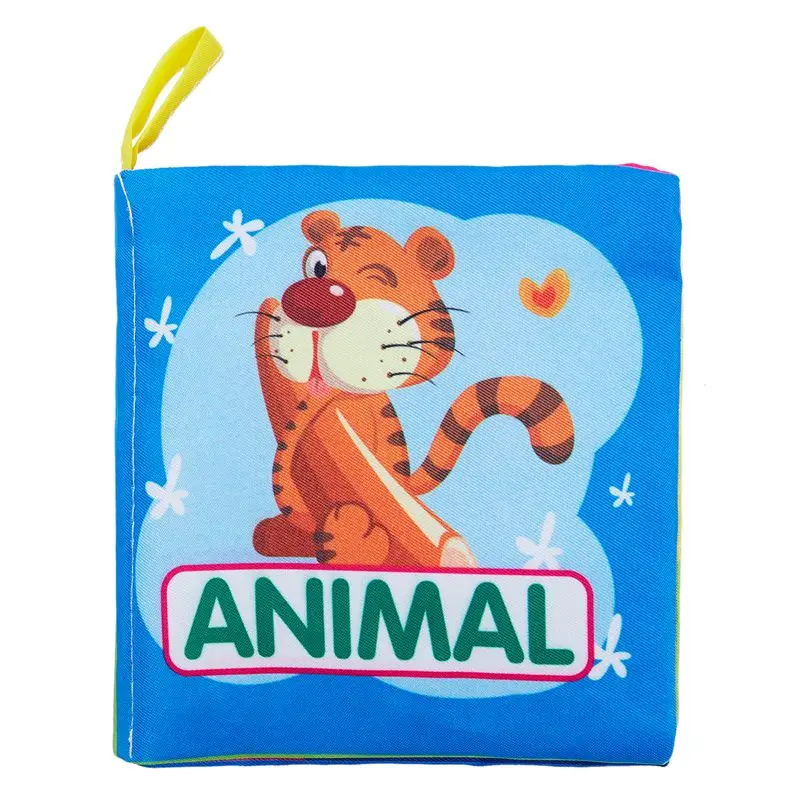 Обучающая детская тканевая книга разумная #8|Чтение| |