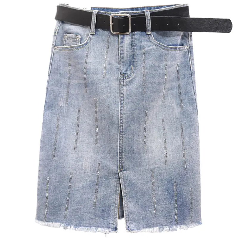 

Py1016 2020 spring summer autumn new women fashion casual sexy Skirt woman female OL denim skirt plus size jean skirts