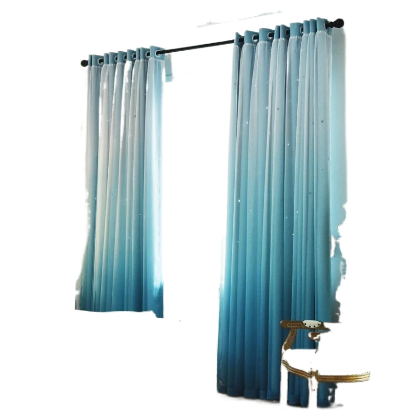 Кружевные перфорированные занавески для гостиной роскошные салона