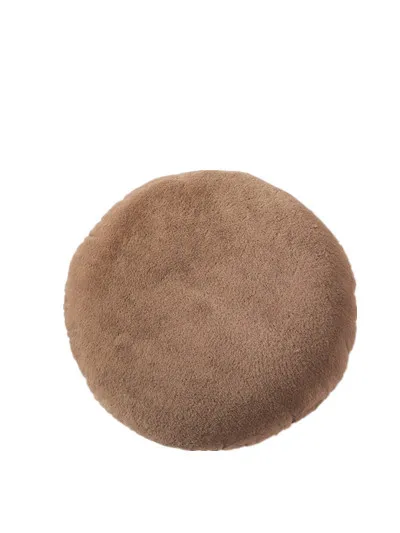 

Living Room Tutu Velvet Futon Cushion on The Ground Round Cushion Thick Solid Color Bay Window Cushion Floor Cushion Pillow