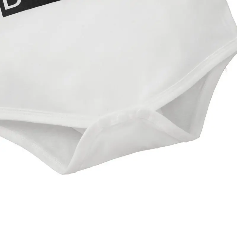 

Newborn Baby Boy Girl Summer Romper Letter Printing Short-Sleeved Infant Bodysuit Toddle Kid Baby Clothing Casual Baby Shirt