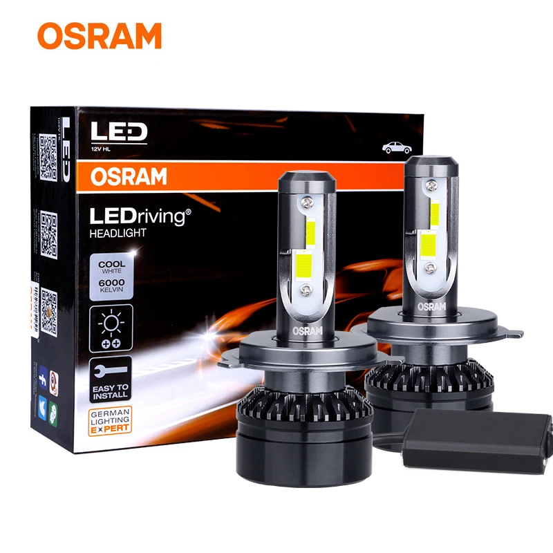 OSRAM H4 светодиодный Светодиодный фонарь riving H7 комплект фар HB3 9005 Автомобильная