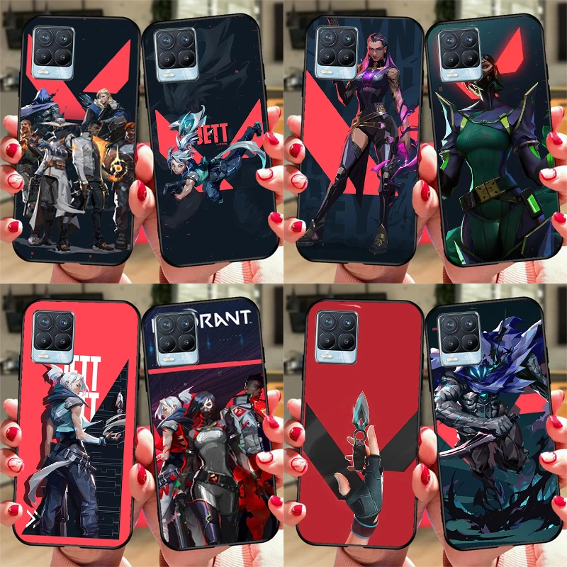 Valorant Shooting Game For OPPO Realme GT Master 7 8 Pro 8i 9i C21 GT Neo2 Case For OnePlus 10 Pro 9 8T 9R Nord2