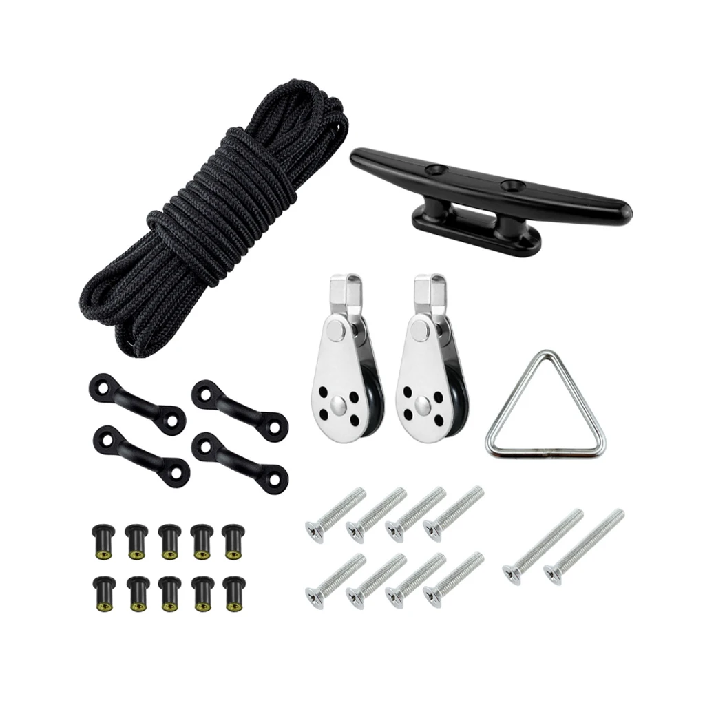 Комплект тележек Для Каяка с канатом 30 футов | Спорт и развлечения