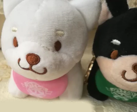 1 шт. милый мультфильм Шиба ину собака брелок плюшевая кукла игрушка подвеска