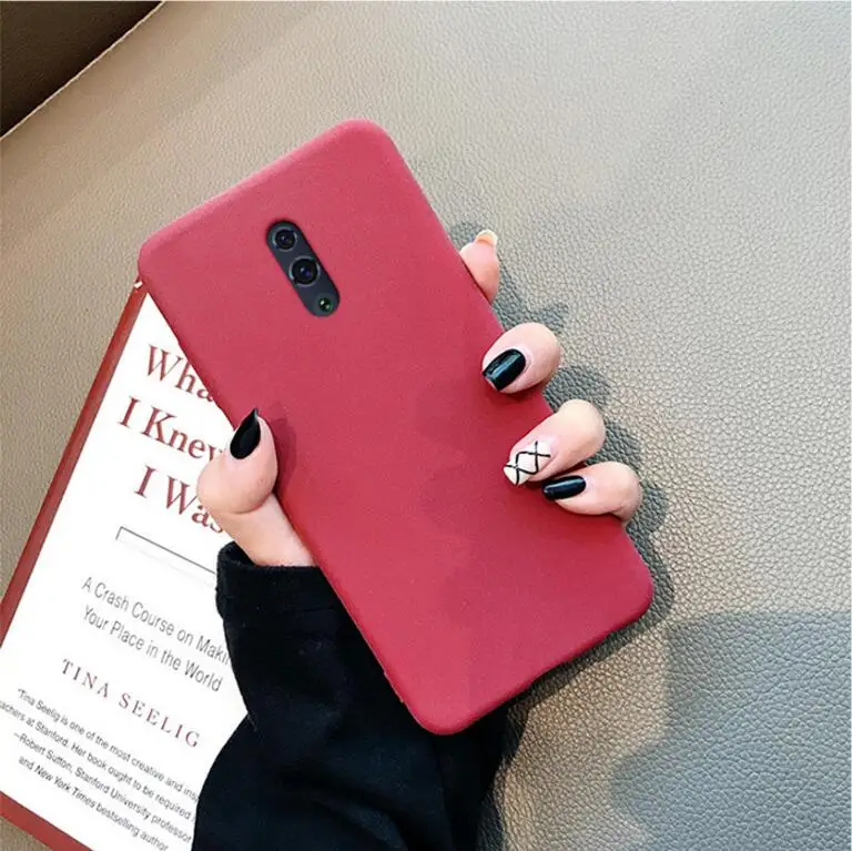 Для OPPO Reno 10X zoom Z корпус телефона матовый мягкий силикагель анти-осень полный