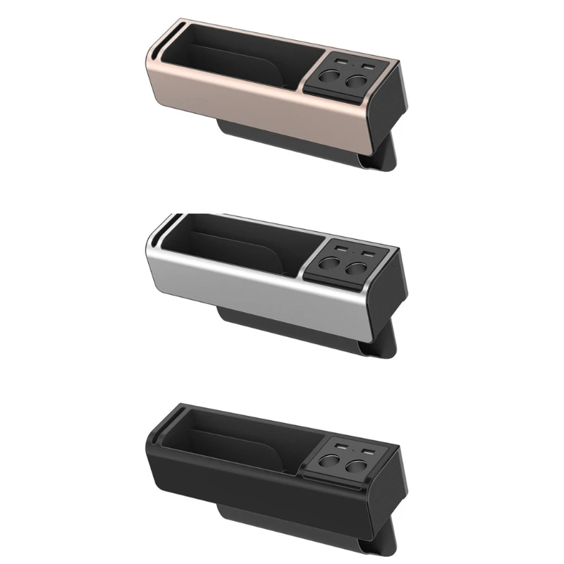 

Стеганый органайзер для карт и ключей с двумя USB-портами