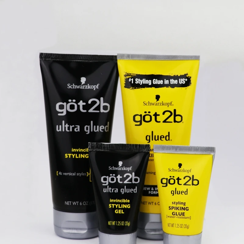 Получила 2b гель для волос Glue170g/340 г/35 г got2b приклеивающаяся Нелипкая без хлопьев