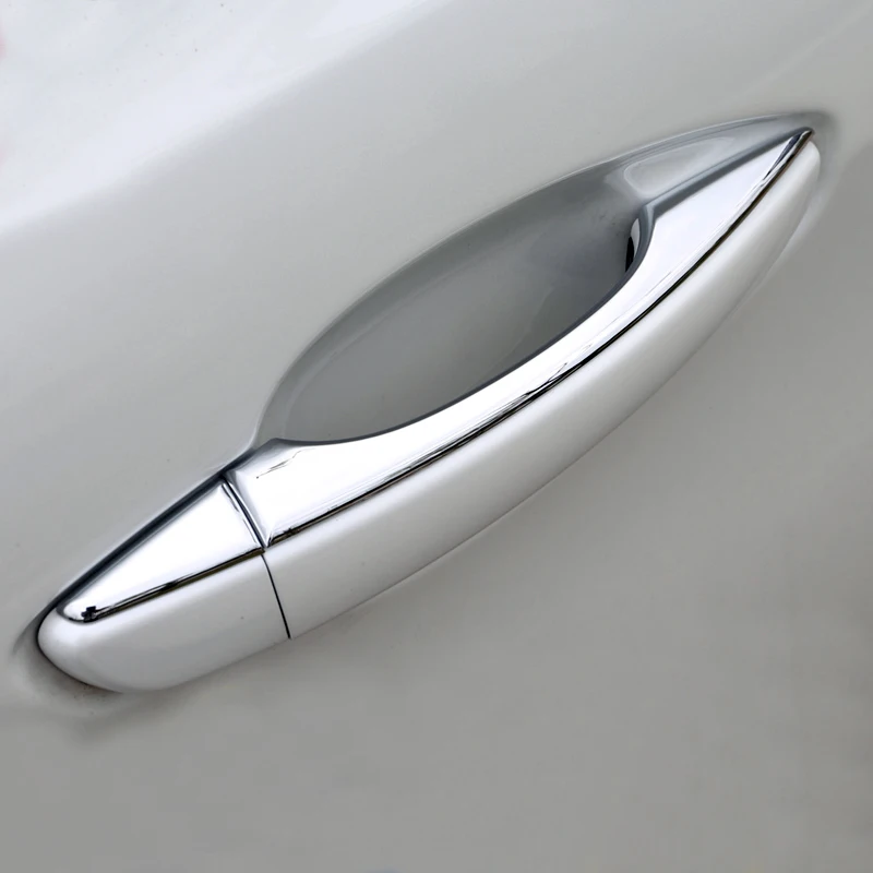 8 шт. накладки на дверные ручки для Peugeot 3008 GT 3008GT 2016 2017 2018 2019 ABS|trim cover|trim handletrim door |