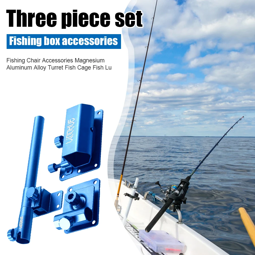 

3 шт./компл. башню рыбы клетка приманка для рыбы стеллаж для выставки товаров светильник стенд Алюминий алюминиево-магниевого сплава на откр...