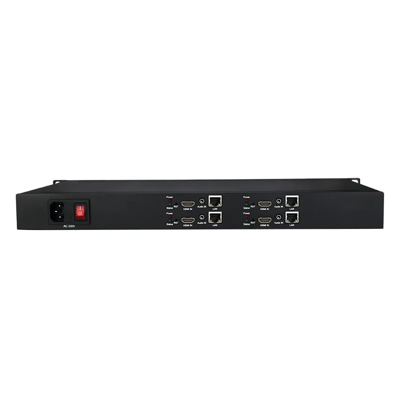 

H265 Hevc 4-канальный RTMP RTSP UDP SRT IP TV потоковый HDMI кодировщик