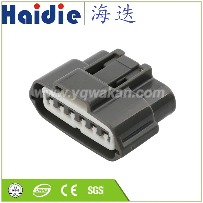 Бесплатная доставка 2 комплекта 6pin женский Авто электрический корпус вилка