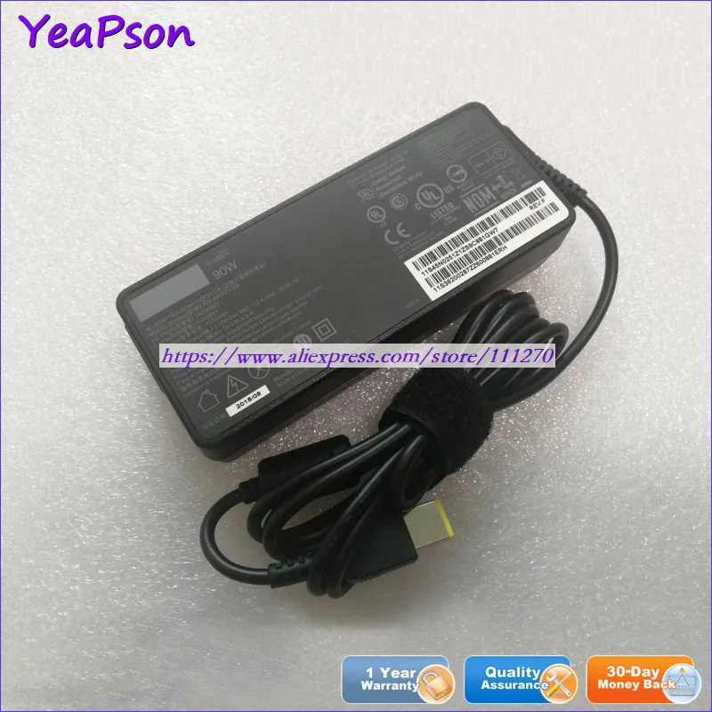 Адаптер для ноутбука Lenovo ThinkPad L440 L450 L460 T470 T470S T470P 20 в 4 5 А 90 Вт|Адаптеры ноутбуков| |