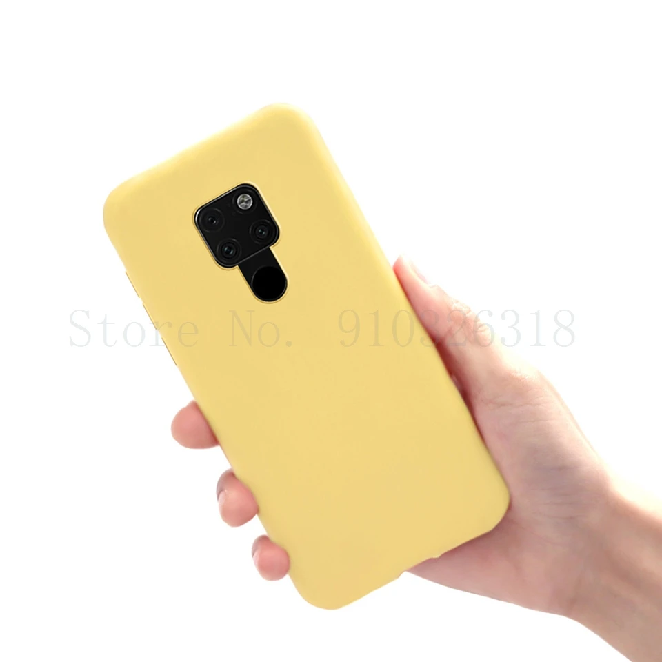 Фото Мягкий силиконовый чехол для Huawei Mate 20, амортизирующий чехол-бампер, задняя крышка с защитой от царапин для Mate 20, HMA-L09, 6,53 дюйма №4