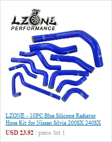 LZONE-9 шт. комплект силиконовых шлангов радиатора для 02-07 Subaru Impreza WRX/STi GDA/GDB EJ20 JR-LX1803C-QY
