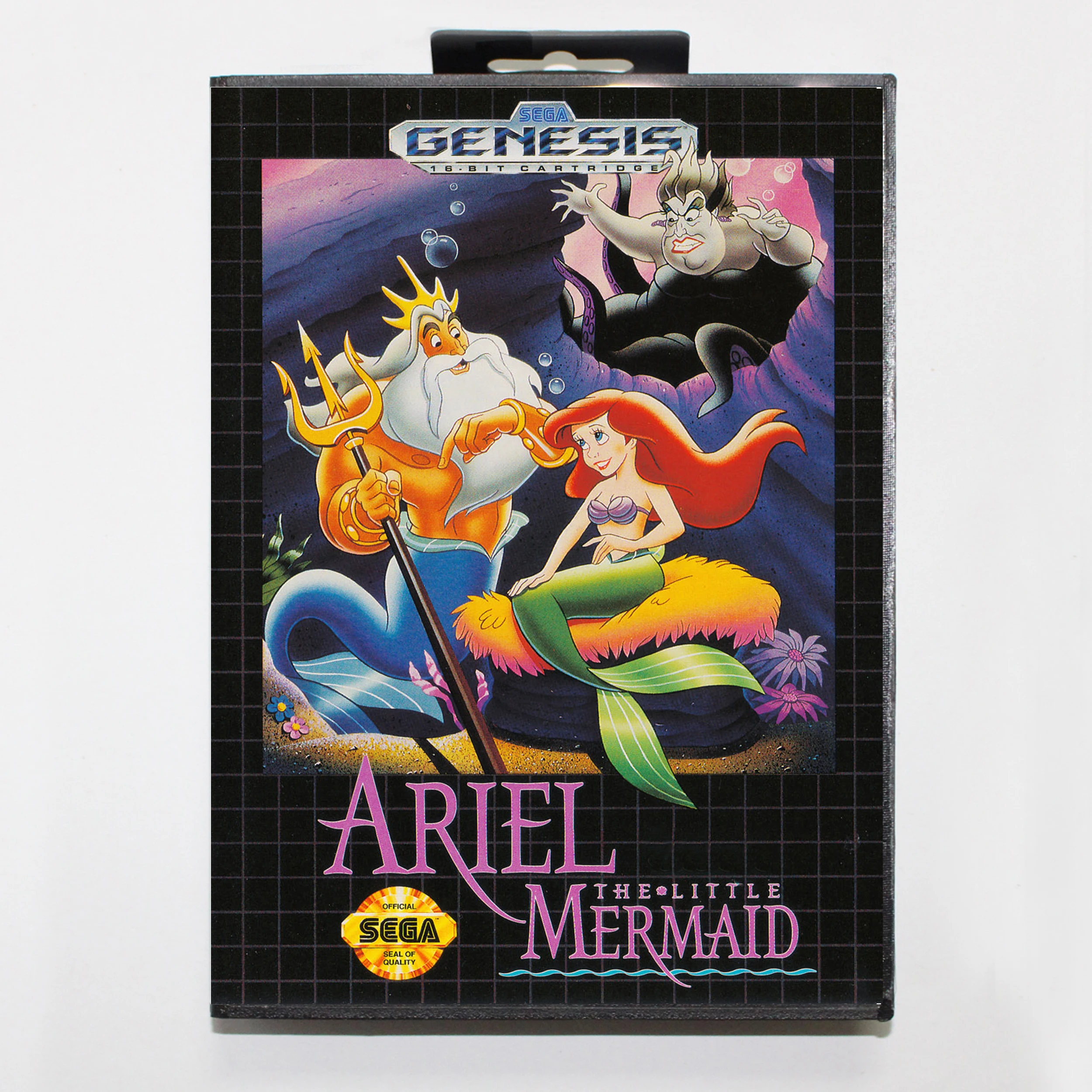 Игровая карта Ariel маленькая Русалочка 16 бит MD для Sega Mega Drive/ Genesis в розничной