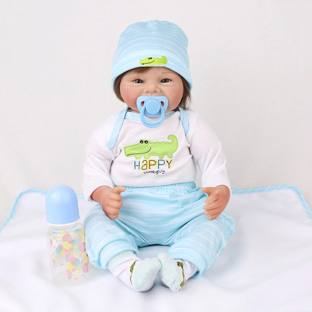 NPK реалистичные boneca reborn baby doll Мягкие настоящие сенсорные виниловые силиконовые