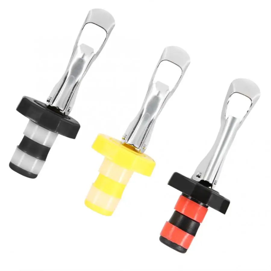 Многоразовая ручная пробка для бутылок с напитками Силиконовая Вакуумная