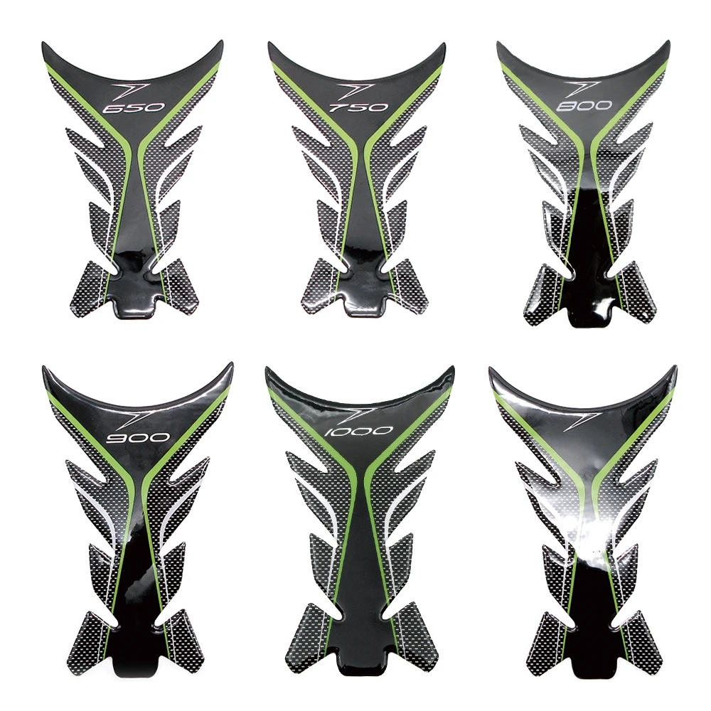 

Новые универсальные мотоциклетные 3D наклейки, наклейки, протектор для бензобака и топливного бака, чехол для Kawasaki Ninja Z650 Z750 Z800 Z900 Z1000 с логоти...