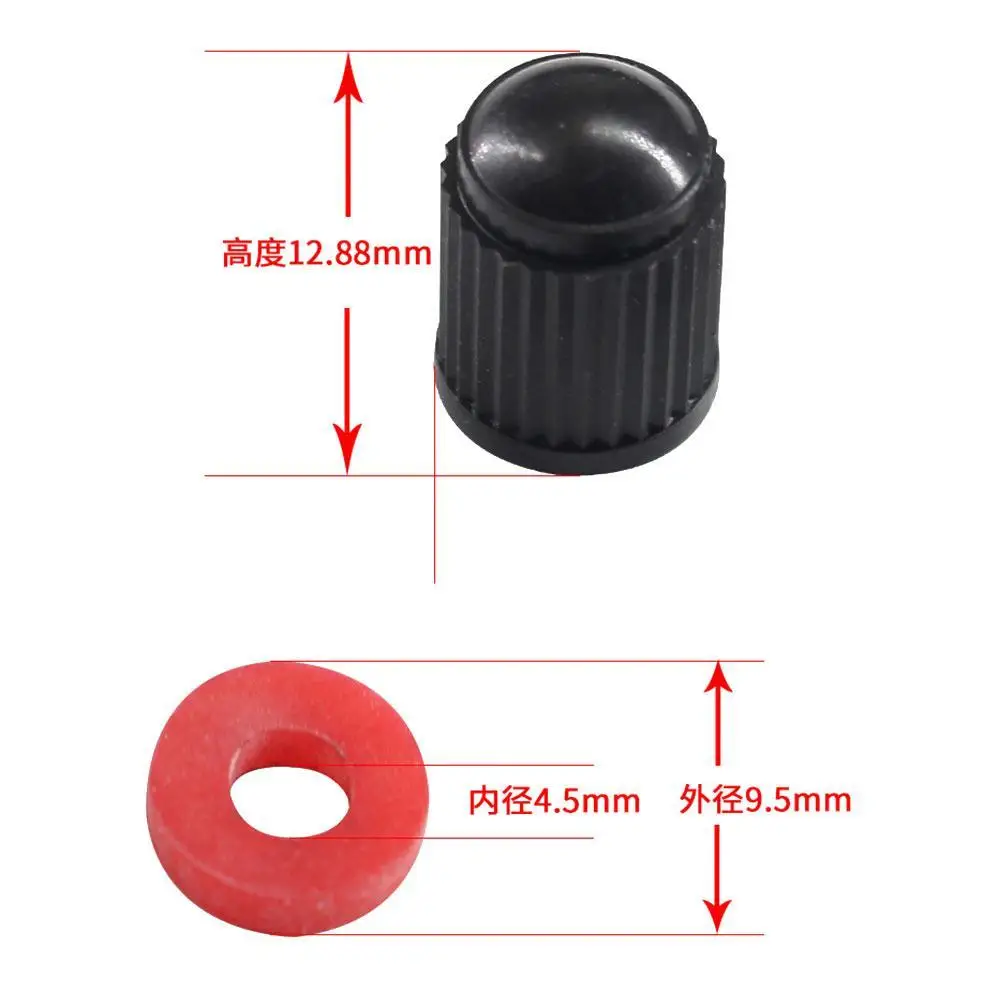 

10PCS 19mm Wheel Hub Lug Nut Screw Dust Cover Sleeve Hexagon Tire Plastic Screw