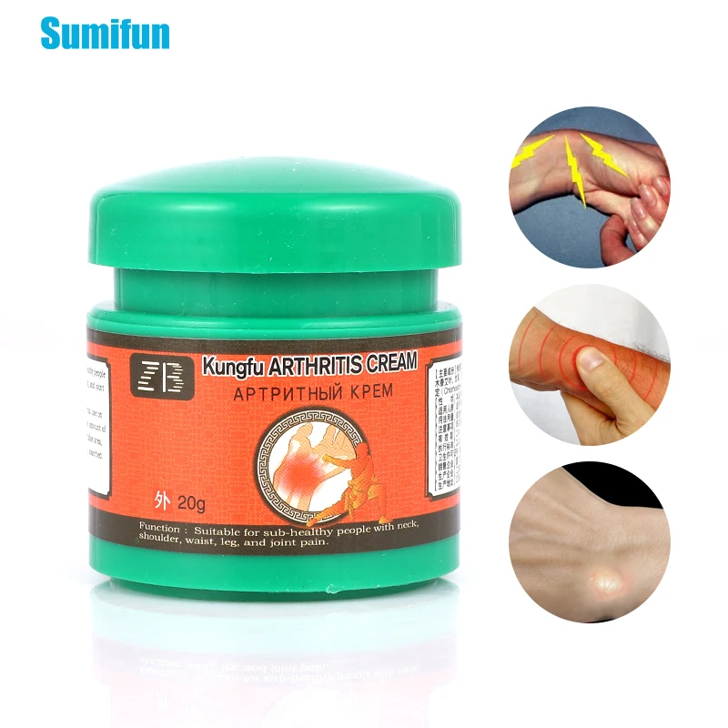 

1pcs 20g Joint Ointment Body Care Chinese Herbs Arthritis Muscle Rub Pain Relief Antibacterial Analgesic Active Cream P0211