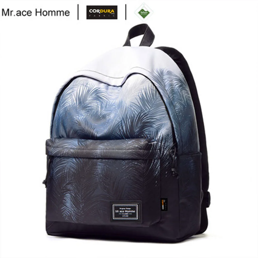 

Cool Forest Printing Brand Unisex 14 Inch Laptop Backpack Women Travel Bag For Boy School Backpack Men Waterproof College Bag Gi