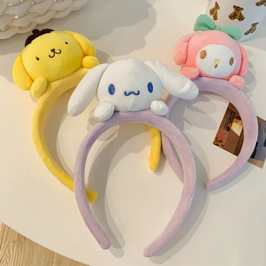 

Sanrio Anime My Melody Girl Cute Hair Band Cosplay Anime Peripheral Kawaii Hair Band Bracelet Decoration Gift Kuromi Hello Kitty